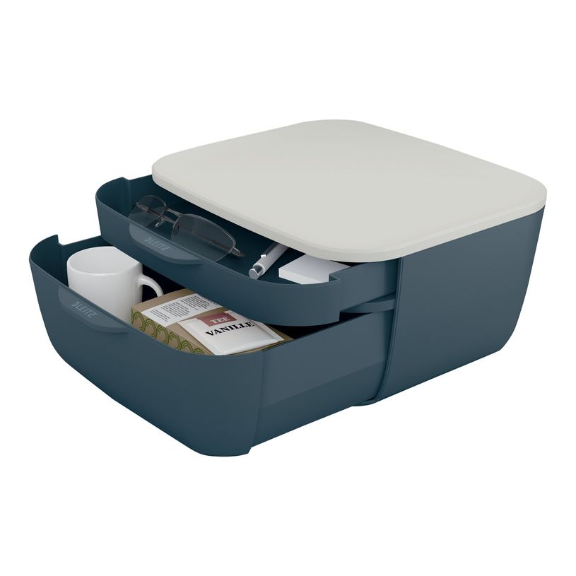 4002432124770-Leitz Cosy - Bloc de classement plastique - 2 tiroirs - gris-P_400014145_4-3