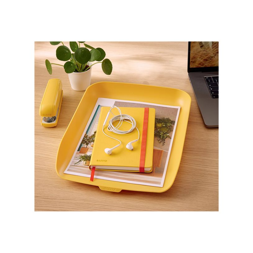 4002432124787-Leitz Cosy - Corbeille à courrier plastique - jaune-P_400014146_1-2