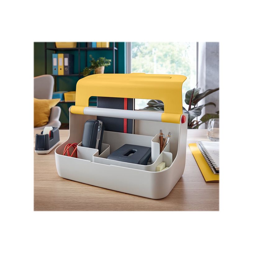 4002432126194-Leitz Cosy - Boîte de rangement organisateur de bureau - jaune - plastique ABS-P_400014158_1-4