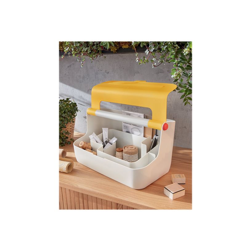 4002432126194-Leitz Cosy - Boîte de rangement organisateur de bureau - jaune - plastique ABS-P_400014158_2-5