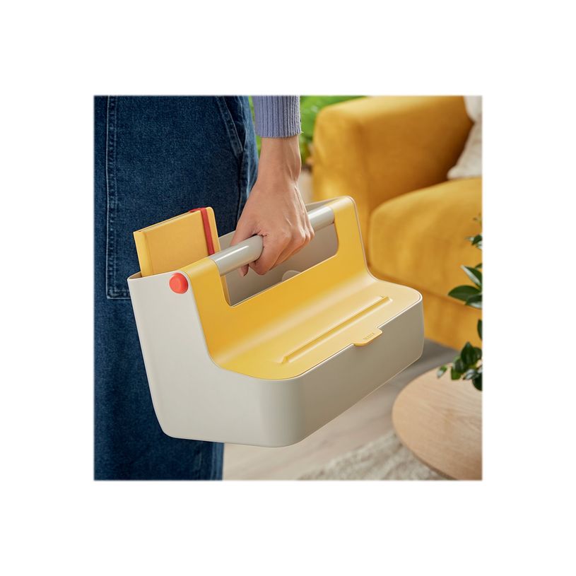 4002432126194-Leitz Cosy - Boîte de rangement organisateur de bureau - jaune - plastique ABS-P_400014158_4-7