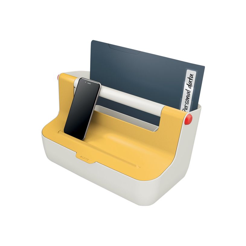 4002432126194-Leitz Cosy - Boîte de rangement organisateur de bureau - jaune - plastique ABS-P_400014158_7-2