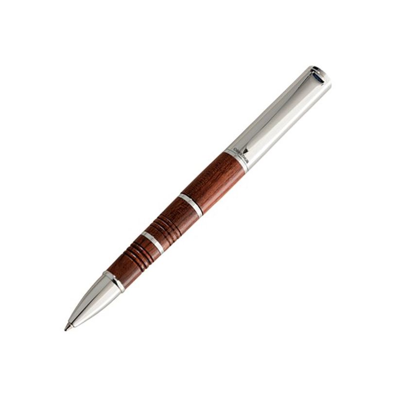 3108722412464-Oberthur Swing - Stylo à bille ébène/gun mat-P_400014172_1-0