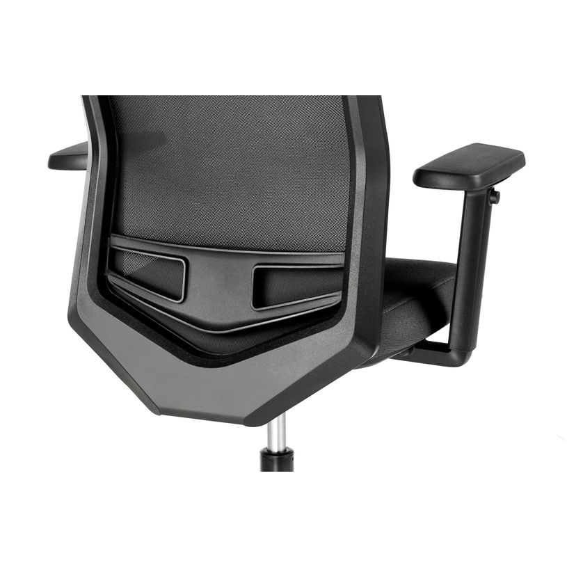 0404000142102-Fauteuil de bureau EQUIS - accoudoirs en option - noir-P_400014210_2-1