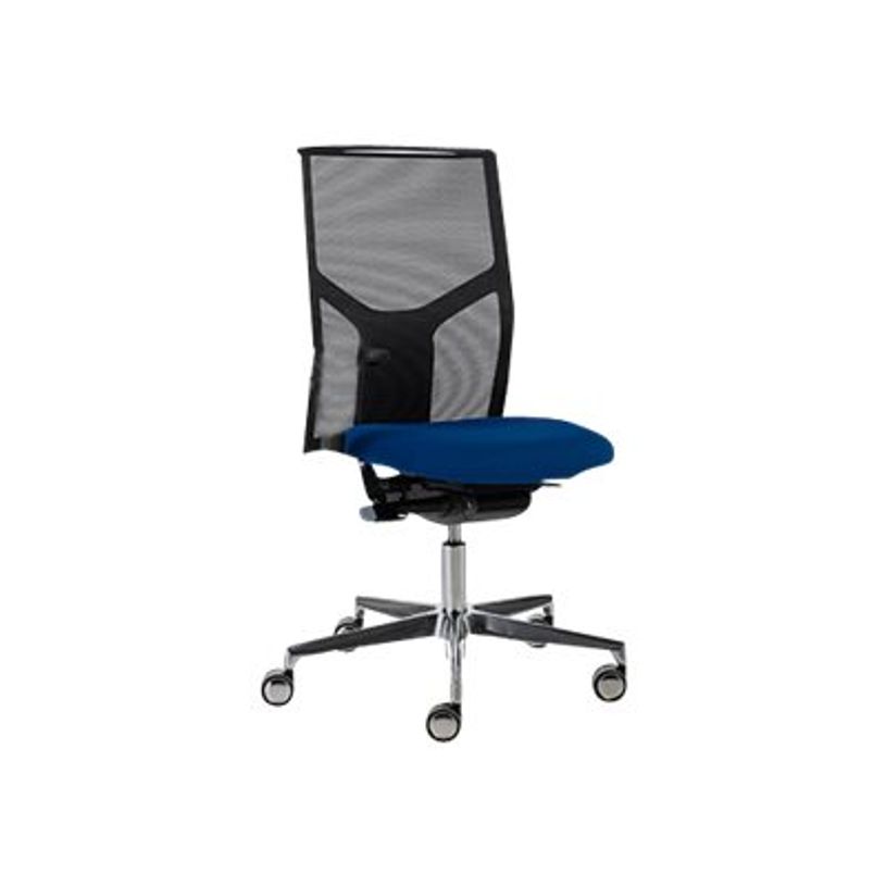 0404000142232-Fauteuil de bureau ATIKA - accoudoirs en option - noir/bleu (dossier résille)-P_400014223_1-0