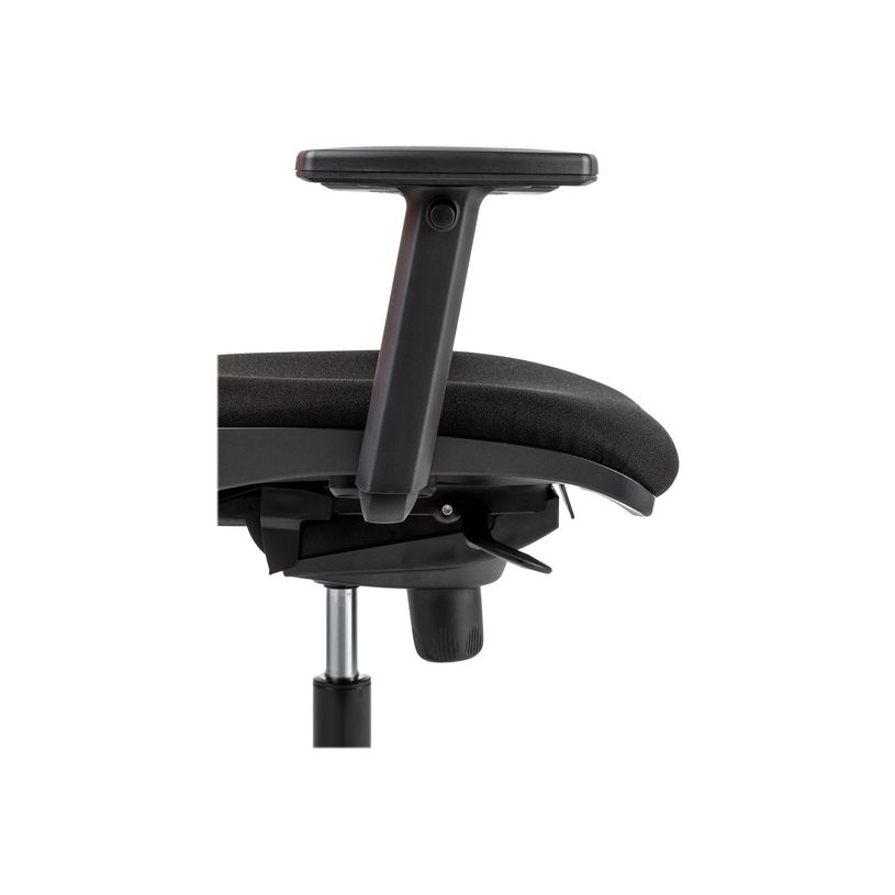 0404000142386-Fauteuil de bureau ATIKA - accoudoirs en option - blanc/noir (dossier résille)-P_400014238_4-3