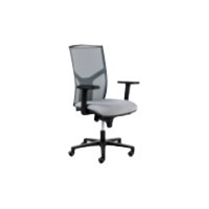 0404000142423-Fauteuil de bureau ATIKA PRO - accoudoirs en option - brun/noir (dossier résille)-P_400014242_1-0