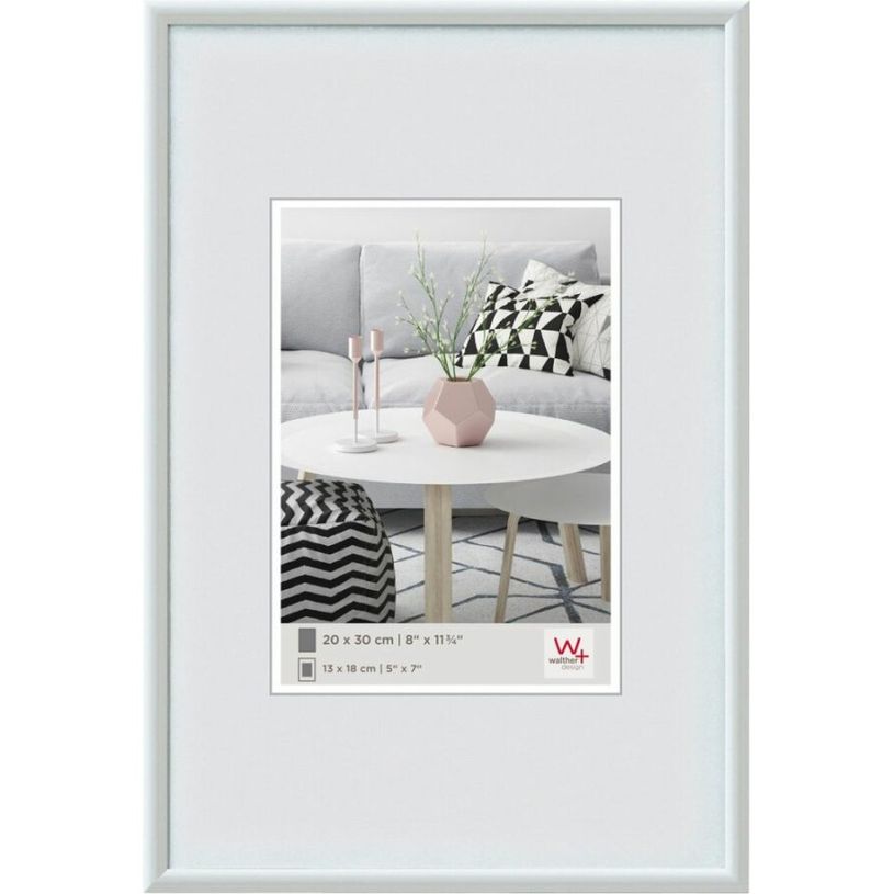 4004122070497-Cadre photo Galeria WALTHER - 20 x 30 cm - Blanc-P_400014265_1-0