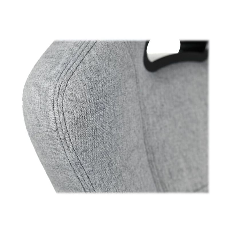 850009447265-Fauteuil de bureau ENZO - accoudoirs fixes - appuie-tête intégré - gris clair-P_400014424_11-10