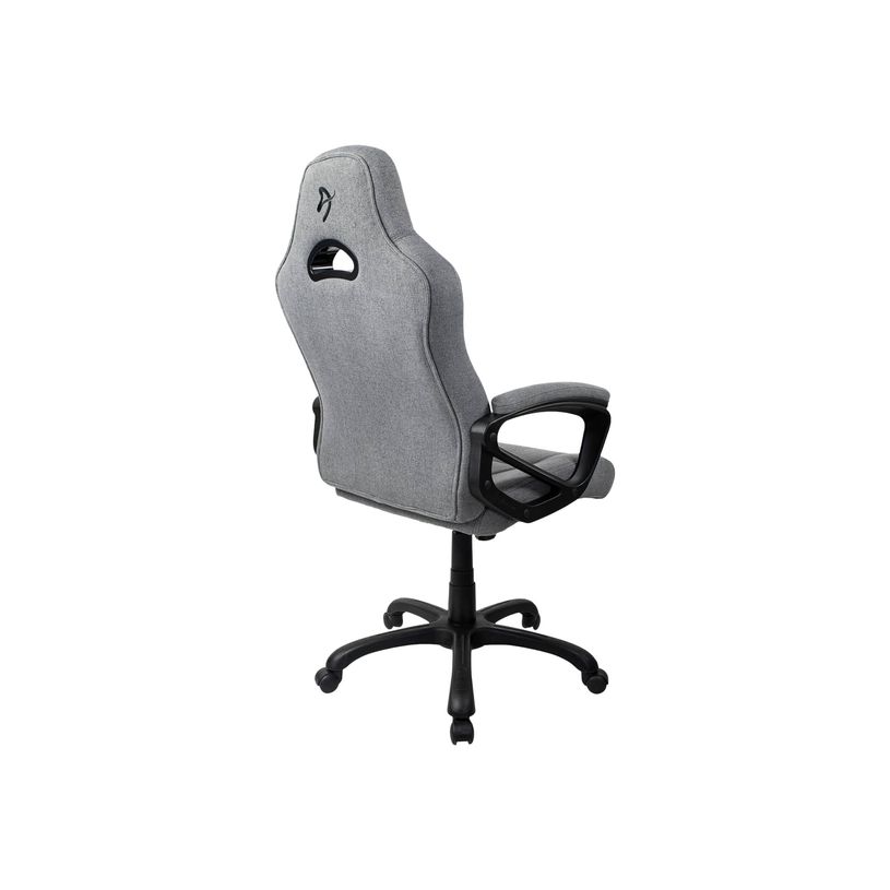 850009447265-Fauteuil de bureau ENZO - accoudoirs fixes - appuie-tête intégré - gris clair-P_400014424_6-5