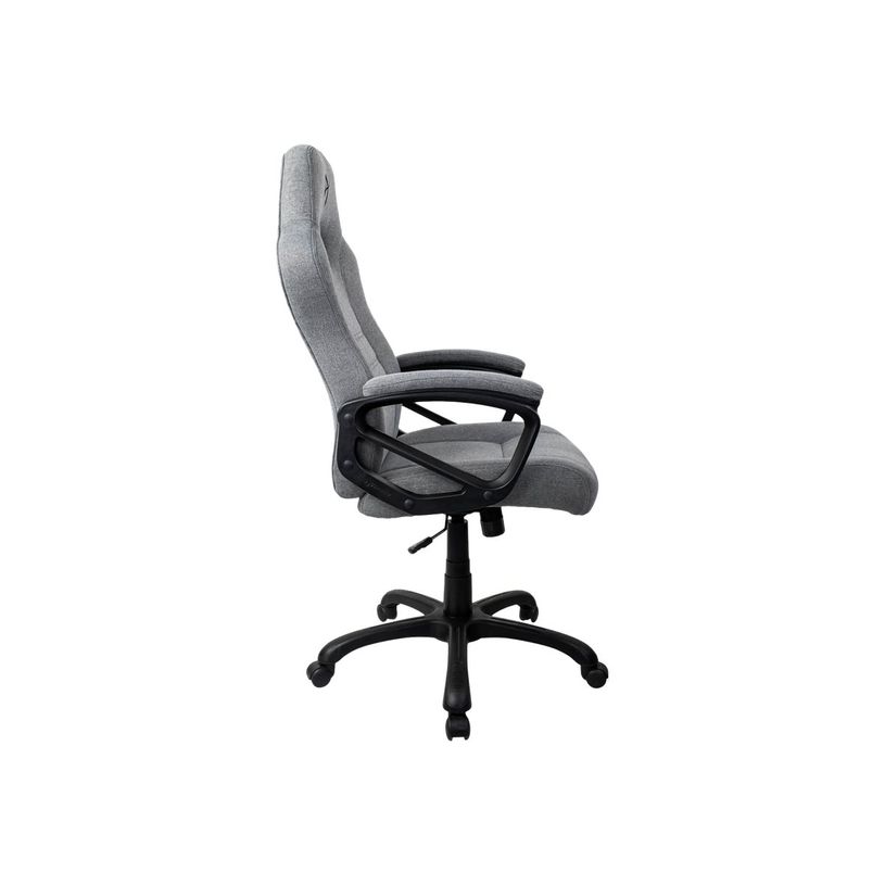 850009447265-Fauteuil de bureau ENZO - accoudoirs fixes - appuie-tête intégré - gris clair-P_400014424_7-6