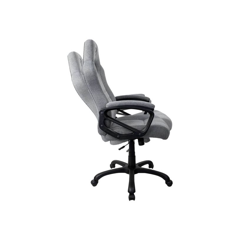 850009447265-Fauteuil de bureau ENZO - accoudoirs fixes - appuie-tête intégré - gris clair-P_400014424_8-7