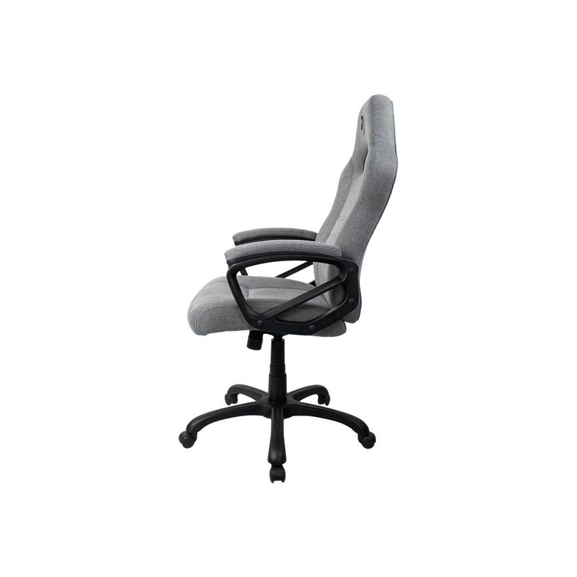 850009447265-Fauteuil de bureau ENZO - accoudoirs fixes - appuie-tête intégré - gris clair-P_400014424_9-8