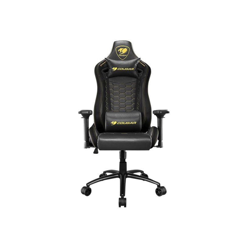 4710483772146-Fauteuil gamer OUTRIDER ROYAL - accoudoirs réglables - appuie-tête intégré - noir-P_400014438_2-1