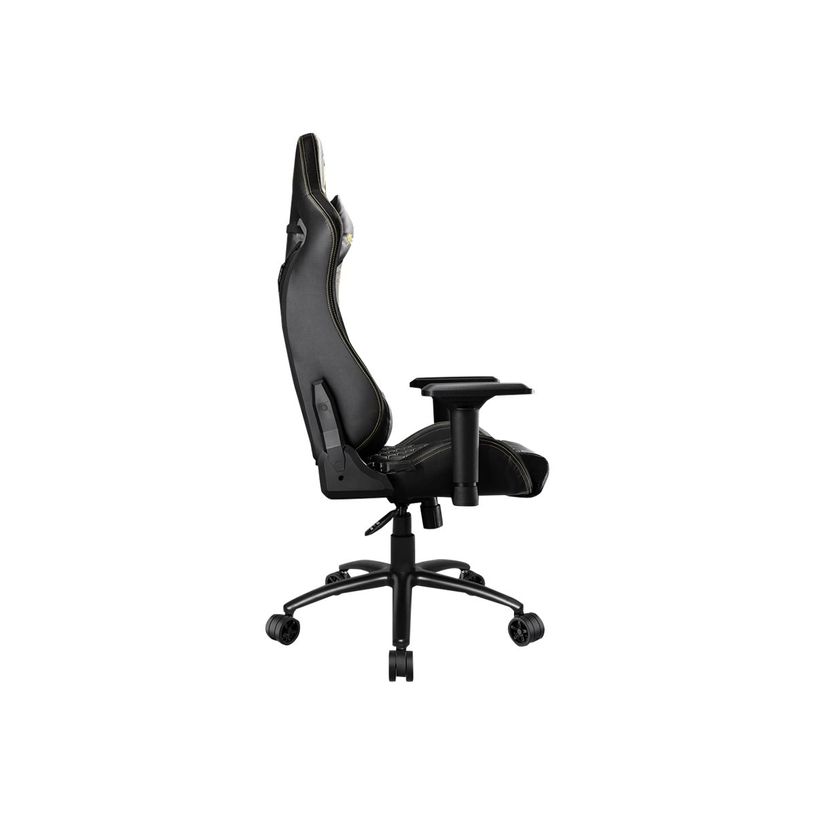 4710483772146-Fauteuil gamer OUTRIDER ROYAL - accoudoirs réglables - appuie-tête intégré - noir-P_400014438_5-4