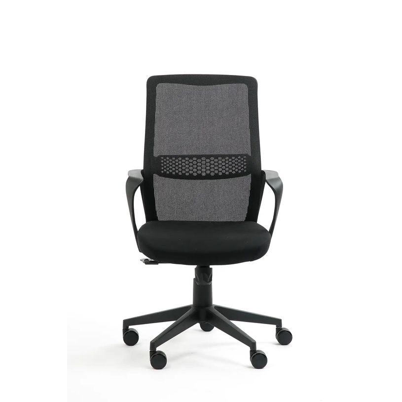 3701338802157-Fauteuil de bureau ZIGY - accoudoirs fixes - noir-P_400014469_4-2