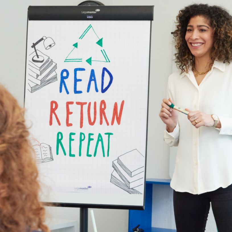 4004764957798-Edding - Set de 4 Marqueurs chevalets EcoLine en Plastique recyclé e-31 - Pointe Ogive 1,5-3mm--3