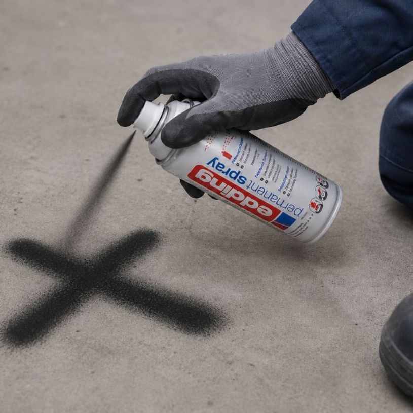 4004764966790-edding - Peinture acrylique en Aérosol e-5200 Noir foncé Mat - Spray 200 ml--4