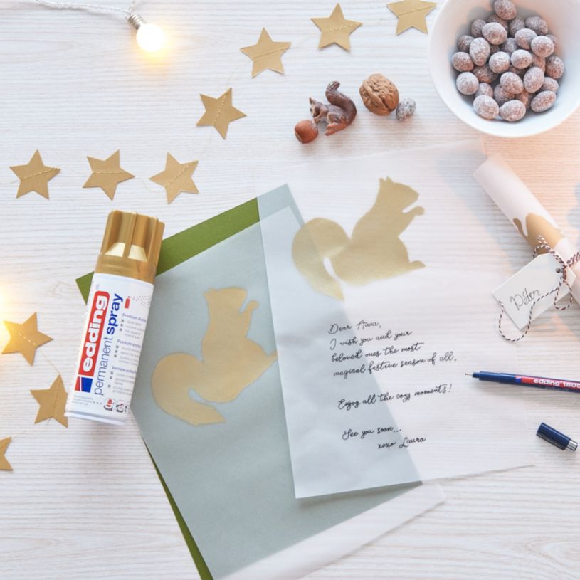 4004764967278-Edding - Peinture acrylique en Aérosol e-5200 Or précieux Mat - Spray 200 ml--2