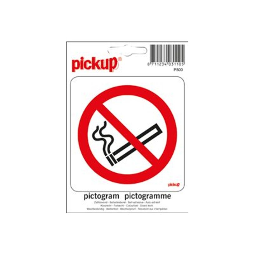 40311050-Pickup - Pictogramme - Défense de fumer - 100 x 100 mm-P_4031105_1-0