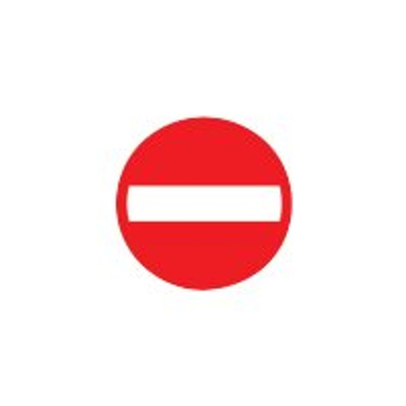 40313344-Pickup - Pictogramme rond - Entrée interdite - 200 mm-P_4031334_1-0