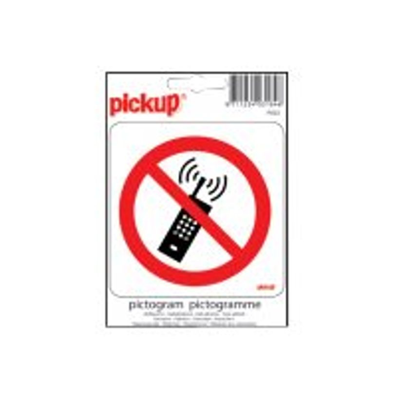 40318462-Pickup - Pictogramme - Utilisation des téléphones portables interdite - 100 x 100 mm-P_4031846_1-0