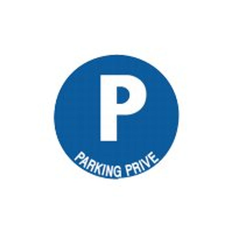 40380988-Pickup - Pictogramme rond - Parking privé - 300 mm-P_4038098_1-0