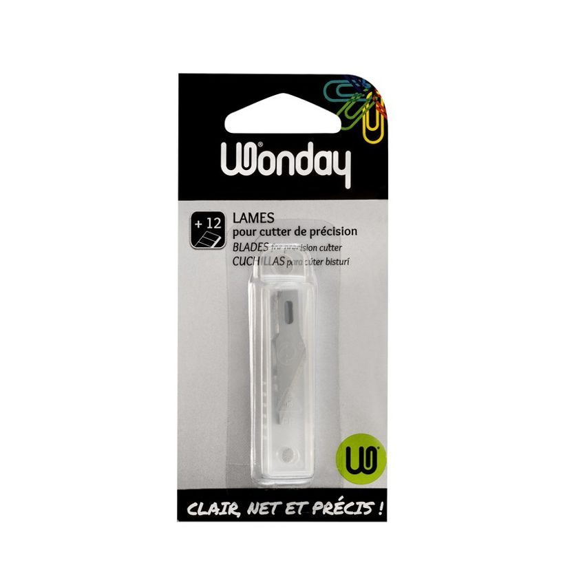 3457704039381-Wonday - Etui de 12 lames - pour cutter de précision - 18 mm-P_403938_1-0
