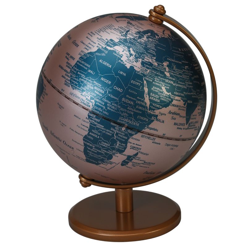 3173740246025-Globe SIGN DESIGN NON LUMINEUX  Ø 13 cm 4 coloris assortis--0