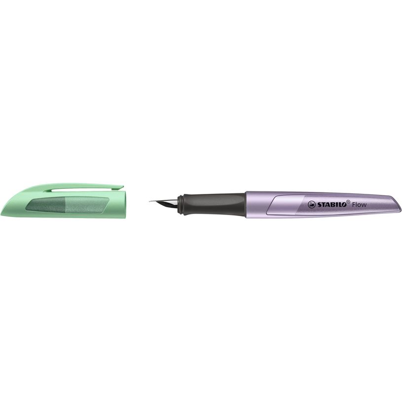 4006381551366-STABILO Flow Cosmetic - Stylo plume - vert/violet-P_405110117_1-0