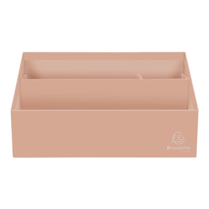 9002493099821-Exacompta Aquarel - Trieur vertical / porte-lettres - 3 compartiments - corail-P_405110121_1-0