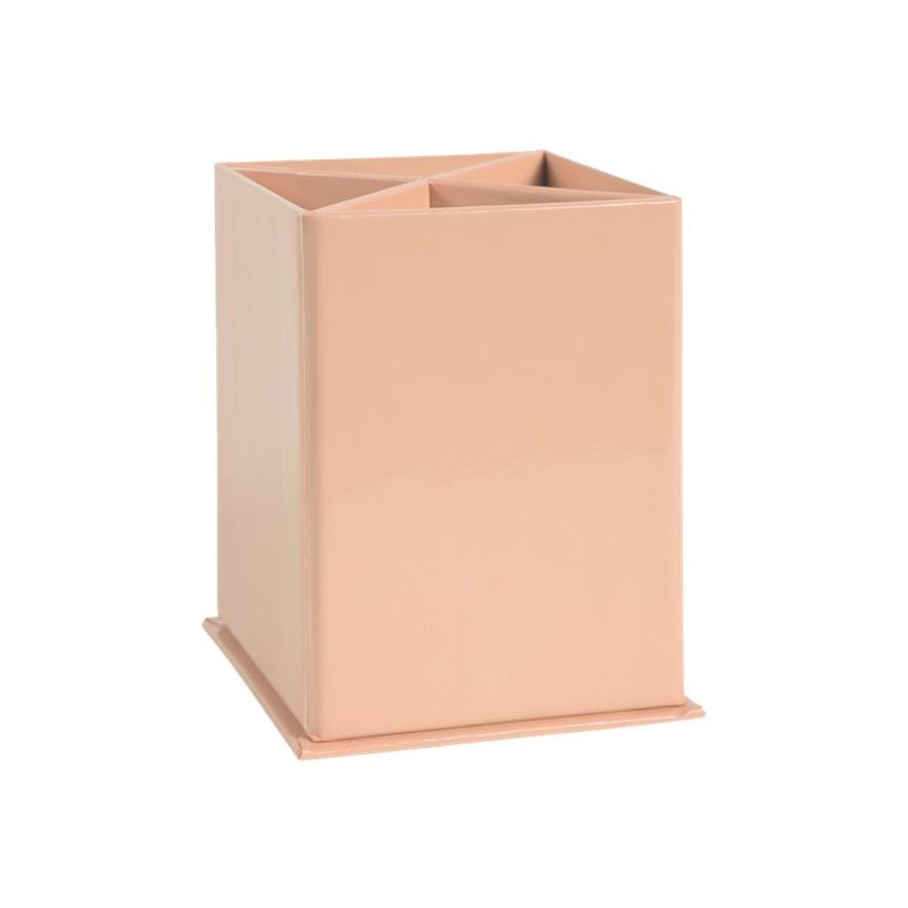 9002493099869-Exacompta Aquarel - Pot à crayons en carton - 4 compartiments - corail-P_405110125_4-3