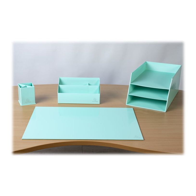 9002493099920-Exacompta Aquarel - Sous-main en carton - vert pastel-P_405110135_2-1