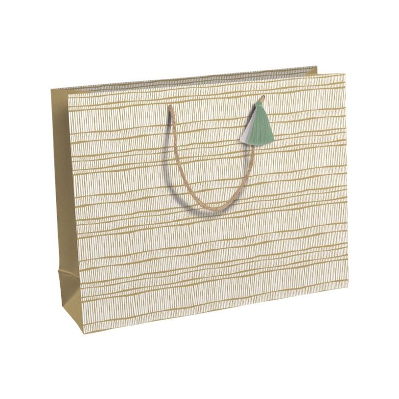 5033601515081-Clairefontaine Instinct - Sac cadeau shopping kraft blanc - 37,3 cm x 11,8 cm x 27,5 cm-P_405110176_1-0
