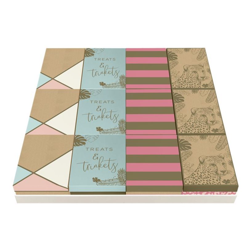 5033601508113-Clairefontaine Wild day - 12 Mini boîtes cadeau - 8,5 cm x 11,5 cm x 5,8 cm - couleurs as-P_405110200_1-0