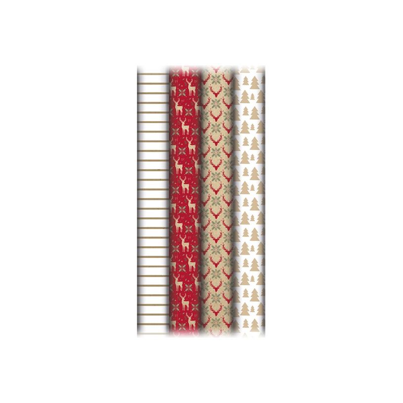 3329682238776-Clairefontaine Lovely Home - Papier cadeau kraft - 70 cm x 5 m - 70 g/m² -  différents m-P_405110209_7-2