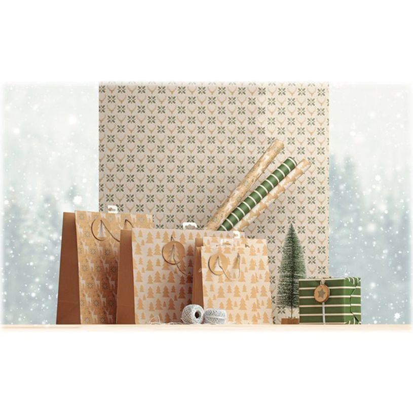3329682238769-Clairefontaine Lovely Home - Papier cadeau kraft - 70 cm x 2 m - 70 g/m² -  différents m-P_405110210_3-2