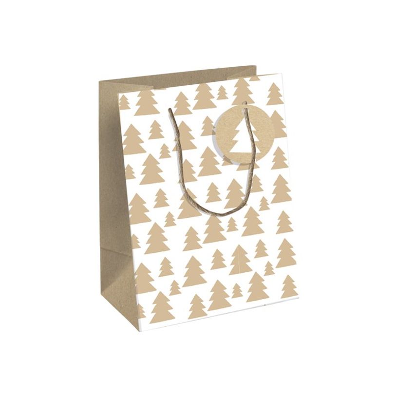 5033601497790-Clairefontaine Lovely Home Green Medium - Sac cadeau blanc - 21,5 cm x 10,2 cm x 25,3 cm-P_405110228_1-0