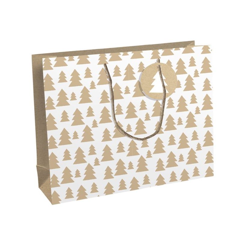 5033601497769-Clairefontaine Lovely Home Green - Sac cadeau blanc - 37,3 cm x 11,8 cm x 27,5 cm-P_405110229_1-0