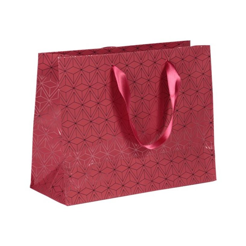 3329682128909-Clairefontaine - Sac cadeau shopping - 32 cm x 13 cm x 24,5 cm - rouge-P_405110240_1-0