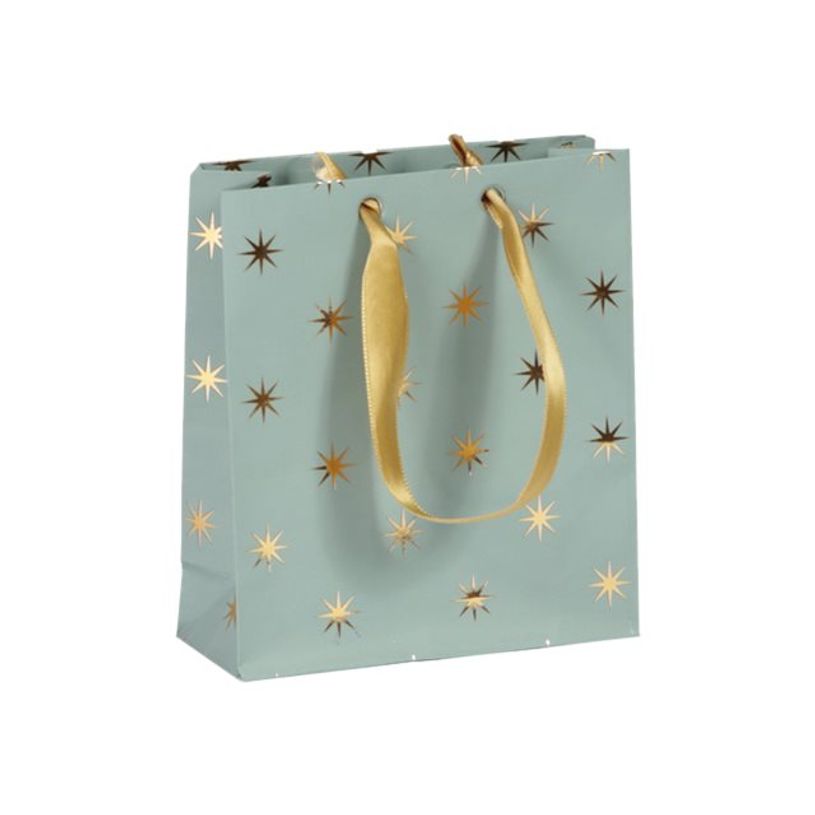3329682128923-Clairefontaine Dans les bois - Sac cadeau small - 12 cm x 4,5 cm x 13,5 cm - vert-P_405110241_1-0