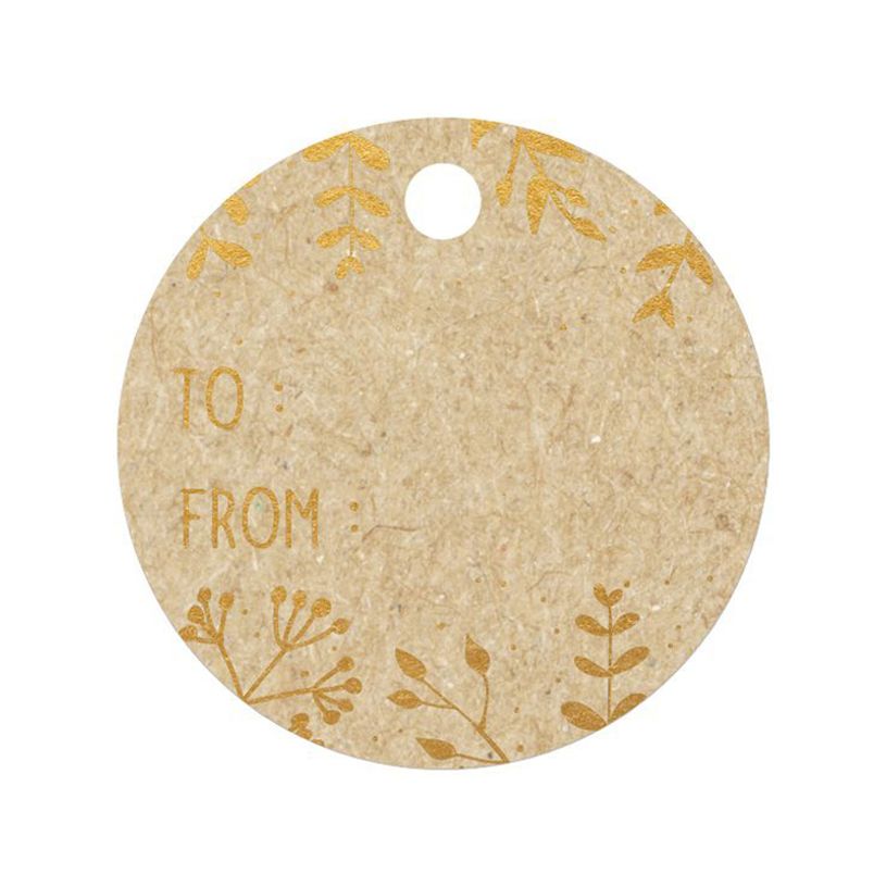 3329686170768-Clairefontaine - 12 Étiquettes cadeau kraft - rond - 8 x 16 cm-P_405110258_1-0
