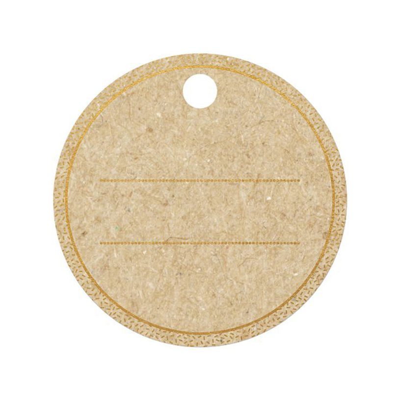 3329686170768-Clairefontaine - 12 Étiquettes cadeau kraft - rond - 8 x 16 cm-P_405110258_3-2