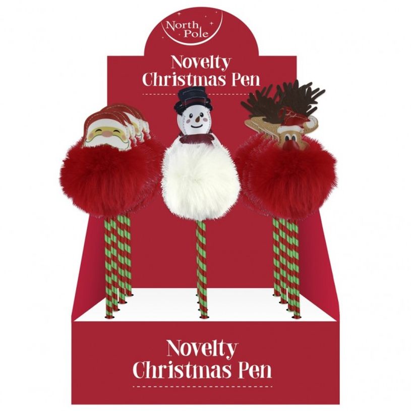 5033601523420- Clairefontaine Novelty - Stylo pompon de Noël - différents modèles disponibles-P_405110262_1-0