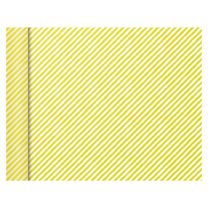 3329682238615-Clairefontaine Excellia Tiny Rolls - Papier cadeau rayures jaune - 35 cm x 5 m - 80 g/m²-P_405110277_2-1