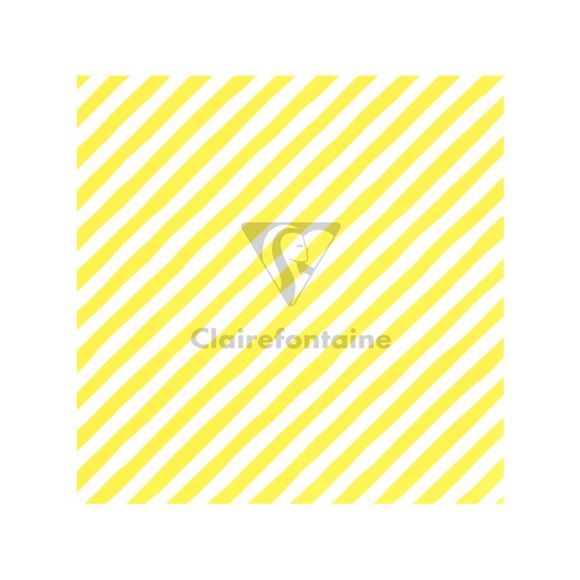 3329682238615-Clairefontaine Excellia Tiny Rolls - Papier cadeau rayures jaune - 35 cm x 5 m - 80 g/m²-P_405110277_3-2