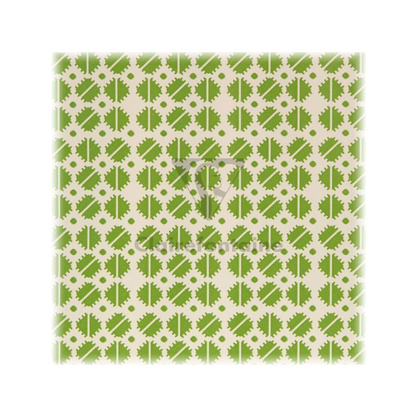 3329682238684-Clairefontaine Excellia Tiny Rolls - Papier cadeau carrés verts - 35 cm x 5 m - 80 g/m²-P_405110284_3-2