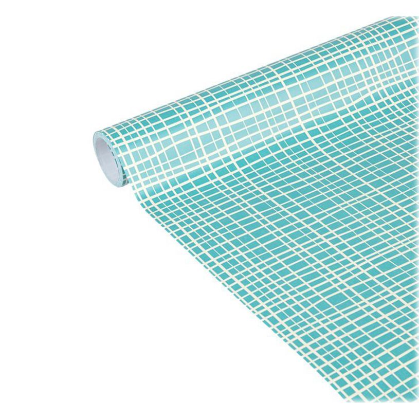 3329682238707-Clairefontaine Excellia Tiny Rolls - Papier cadeau - 35 cm x 5 m - 80 g/m² - bleu ligné-P_405110286_2-1