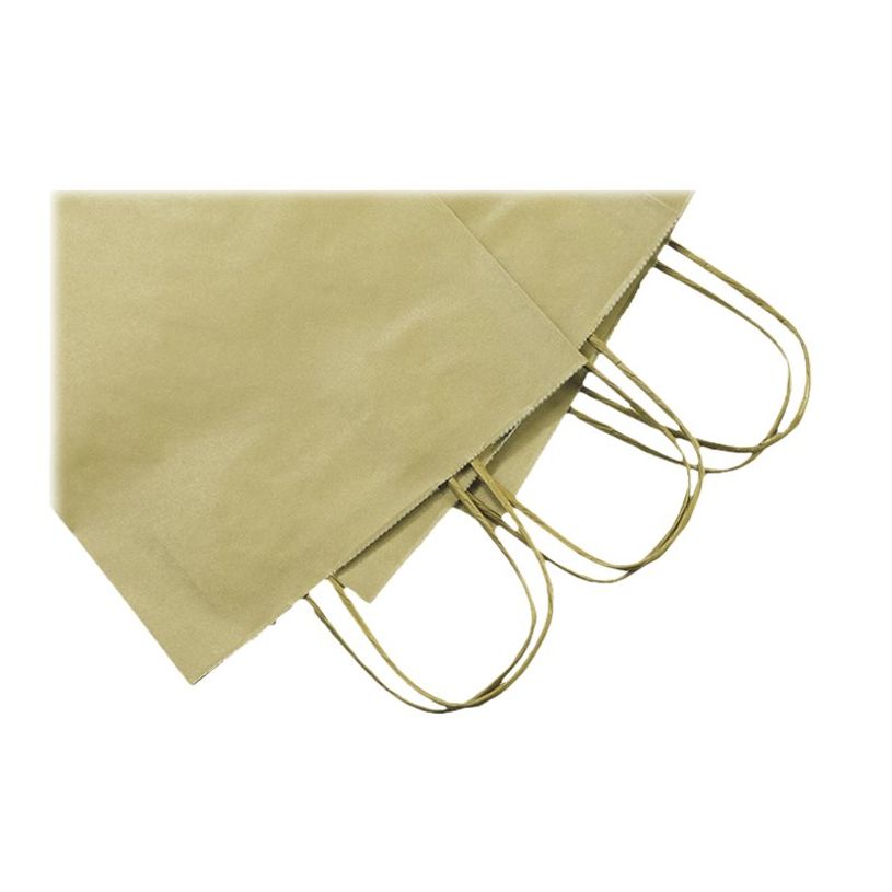 3065503956091-Clairefontaine - 25 Sacs cadeau kraft - 16 cm x 8 cm x 21 cm - brun-P_405110304_2-1