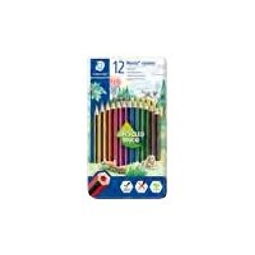 4007817062647-STAEDTLER Noris colour 185 - 12 crayons de couleur - couleurs assorties -P_405110334_1-0